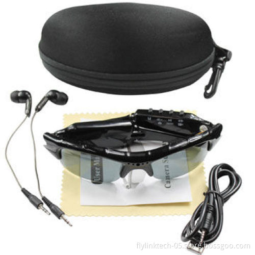 VGA Video Camera Sunglasses, USB 2.0 (High Speed)/300mAh Built-in Li-ion Polymer Battery